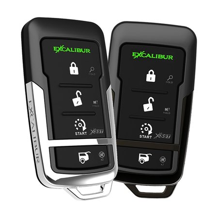 EXCALIBUR / OMEGA Remote Start/Keyless, Blade, 2W, 3D, 4-Butn RS3753DB